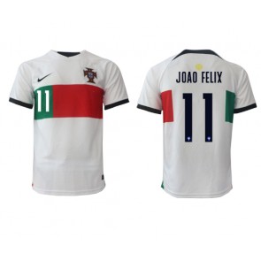 Lacne Muži Futbalové dres Portugalsko Joao Felix #11 MS 2022 Krátky Rukáv - Preč